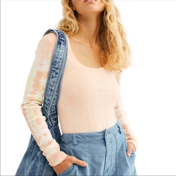 Free People We The Free Big Sur Long Sleeve Tee - Picture 3 of 4